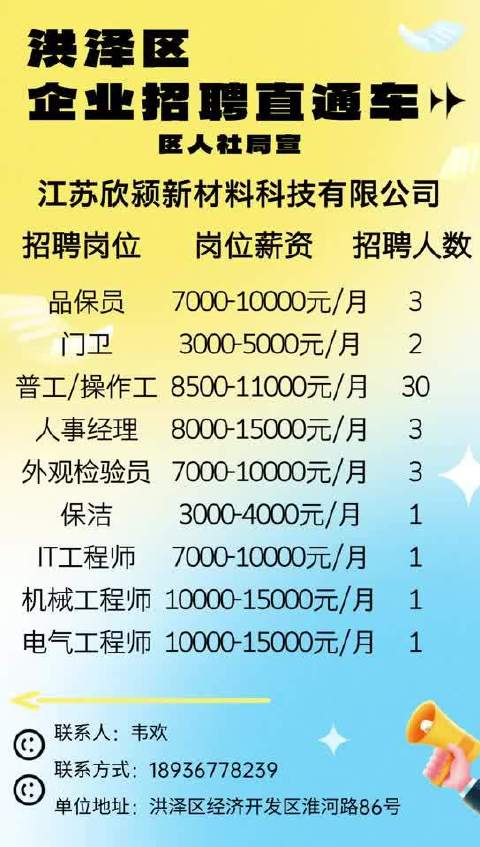 江阴石庄最新招聘信息,江阴石庄最新招聘信息大揭秘📢