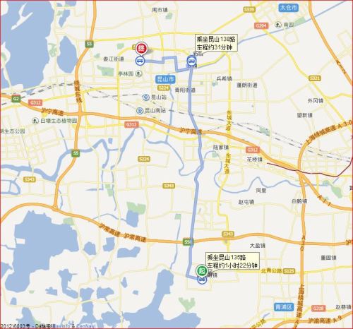 昆山135路公交车最新时刻表详解，初学者与进阶用户查询指南